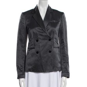 Theory Linen Blazer size O, Blue